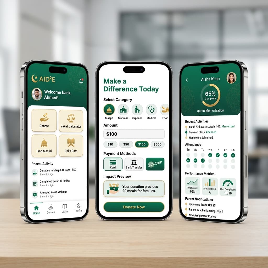 AID²E - Islamic Digital Ecosystem screenshot 2