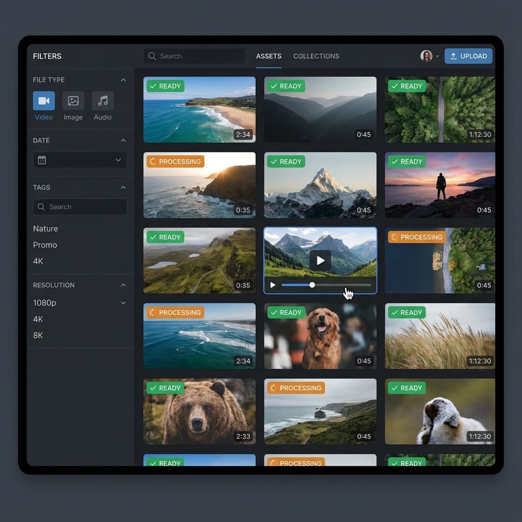 Unified Media Management & Content Processing Platform screenshot 2