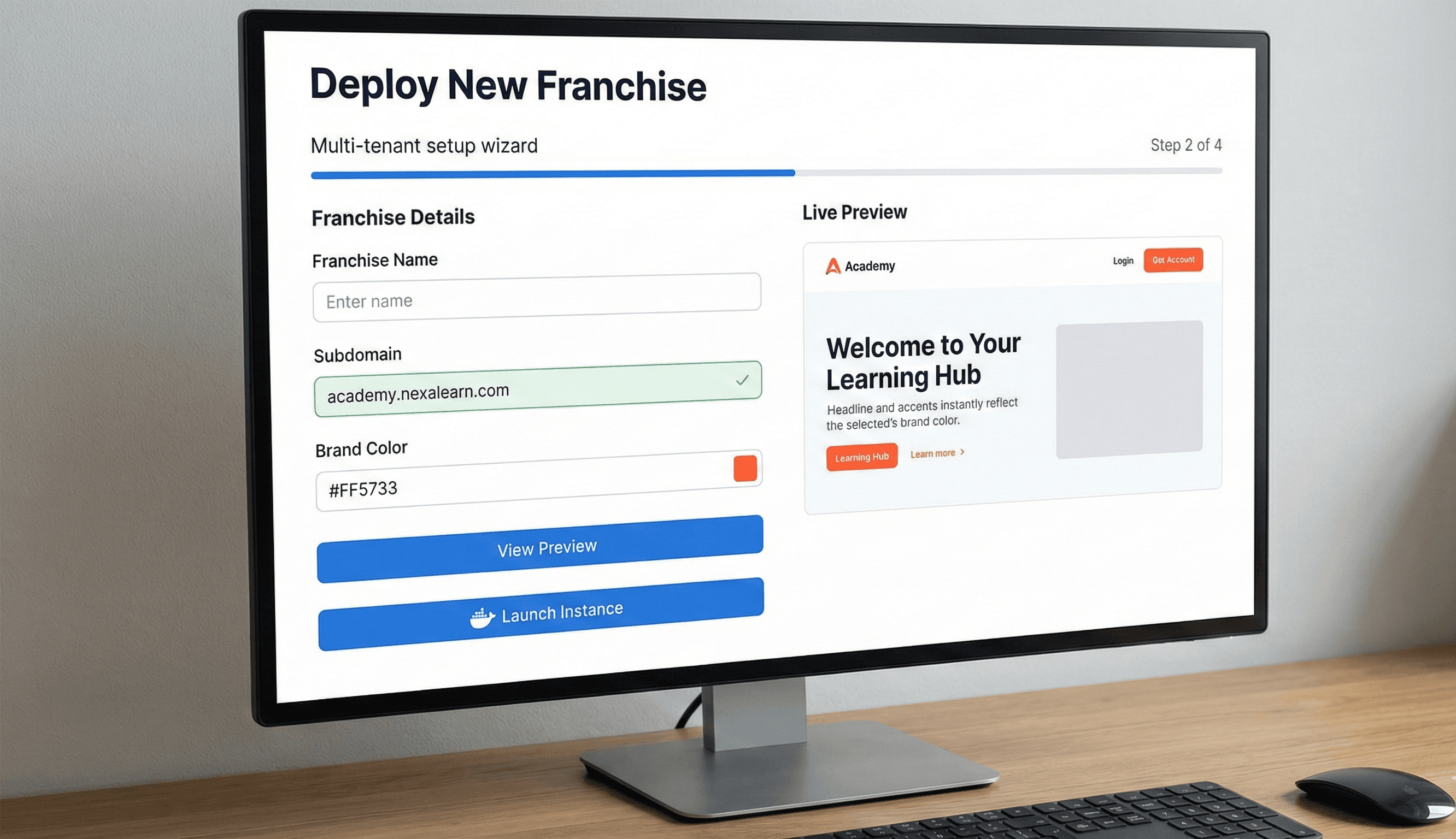 Edu NexaLearn - Multi-Tenant SaaS LMS screenshot 1